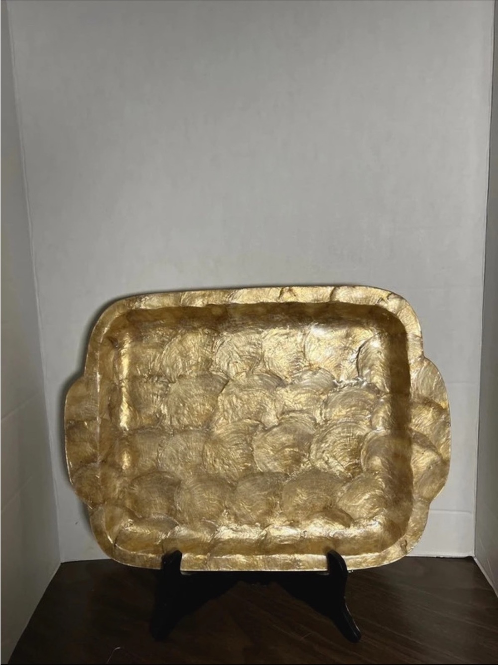 Vintage Capiz Shell Tray